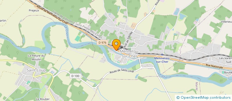 localisation de l'entreprise HARDESC  MENNETOU-SUR-CHER