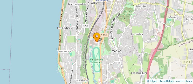 localisation de l'entreprise HARDGYM ENERGY  AIX-LES-BAINS