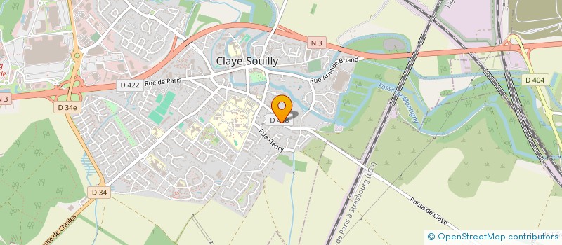 localisation de l'entreprise HARDI CREATION  CLAYE-SOUILLY