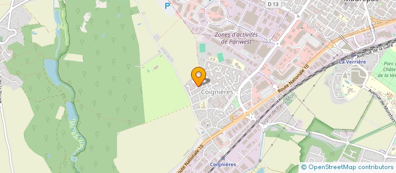 localisation de l'entreprise HARDIESSE à COIGNIERES