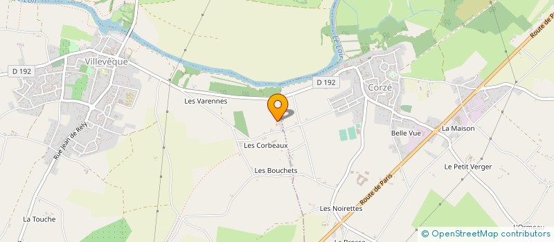 localisation de l'entreprise HARDION ALAIN & MAURICE DIDIER  CORZE