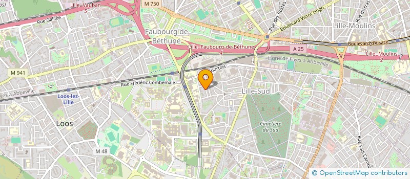 localisation de l'entreprise HARDKORONS à LILLE