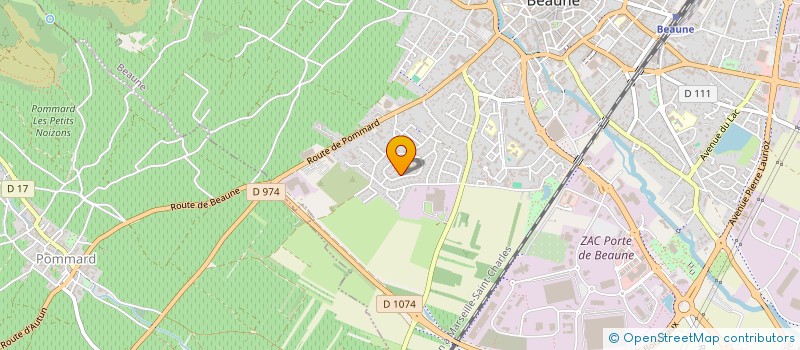 localisation de l'entreprise HARDNER à BEAUNE