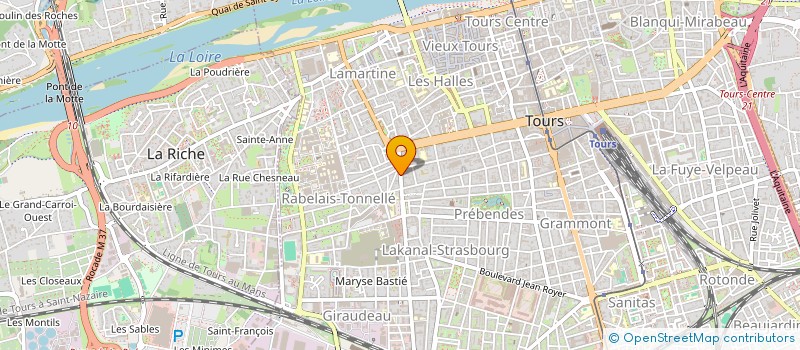 localisation de l'entreprise HARDOIN FRERES  TOURS