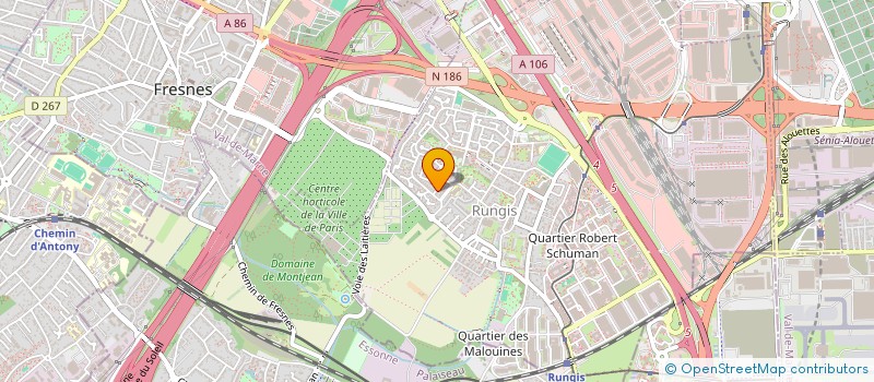 localisation de l'entreprise HARDSECO à RUNGIS