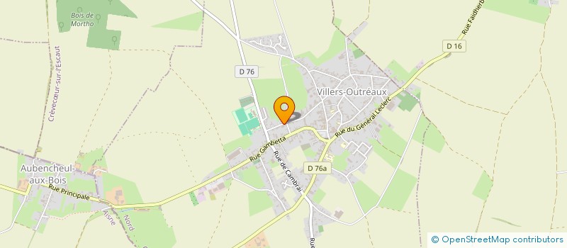 localisation de l'entreprise HARDUIN JOUVENET à VILLERS-OUTREAUX