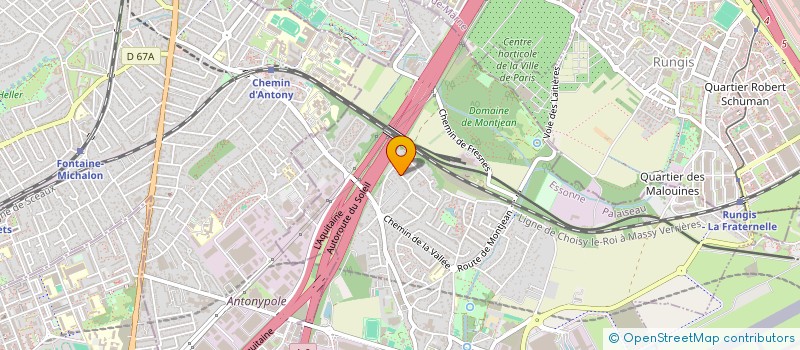 localisation de l'entreprise HARDWARE CONSULTING à WISSOUS