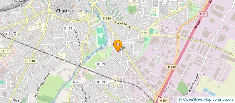 localisation de l'entreprise HARDWARE TELECOM à CHARTRES