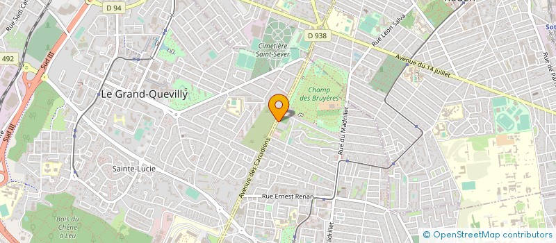 localisation de l'entreprise HARDY à SAINT-ETIENNE-DU-ROUVRAY