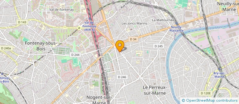 localisation de l'entreprise HARDY  LE PERREUX-SUR-MARNE