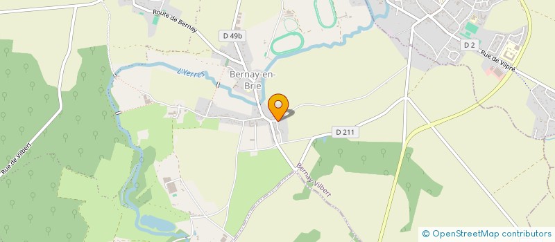 localisation de l'entreprise HARDY CAMPUS  BERNAY-VILBERT