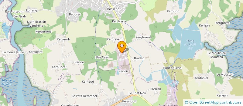 localisation de l'entreprise HARDY-CORDON à CRACH