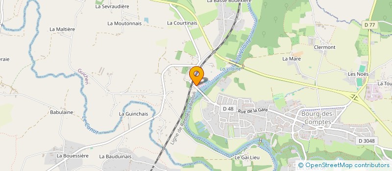 localisation de l'entreprise HARDY INVEST  GUICHEN