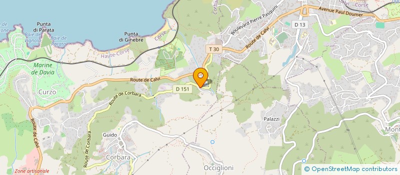 localisation de l'entreprise HARDY RACING TEAM à CORBARA