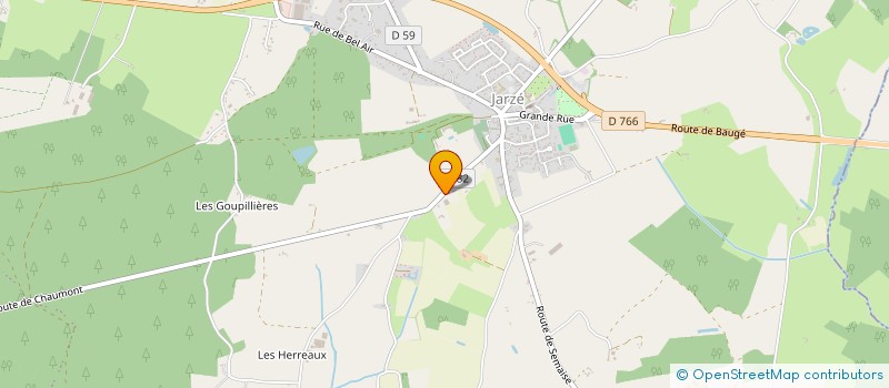 localisation de l'entreprise HARDY ROYALE  LOIRE-AUTHION