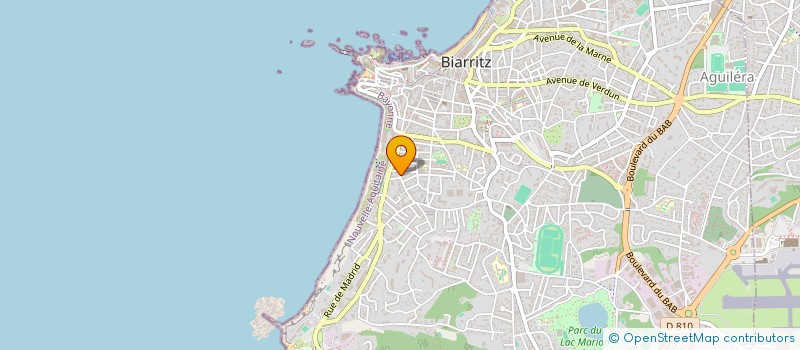localisation de l'entreprise HAREA à BIARRITZ
