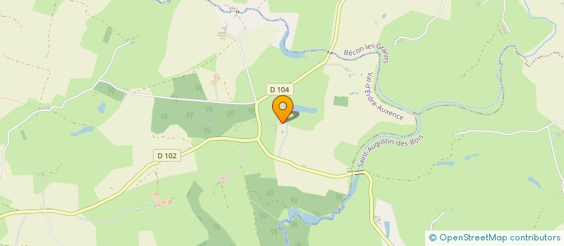 localisation de l'entreprise HAREL-VERON  VAL D'ERDRE-AUXENCE