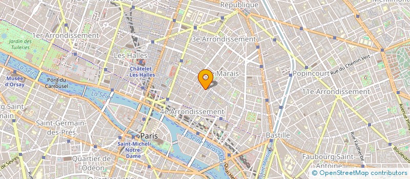 localisation de l'entreprise HAREM  PARIS