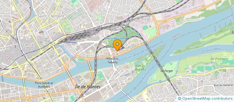 localisation de l'entreprise HAREM à NANTES