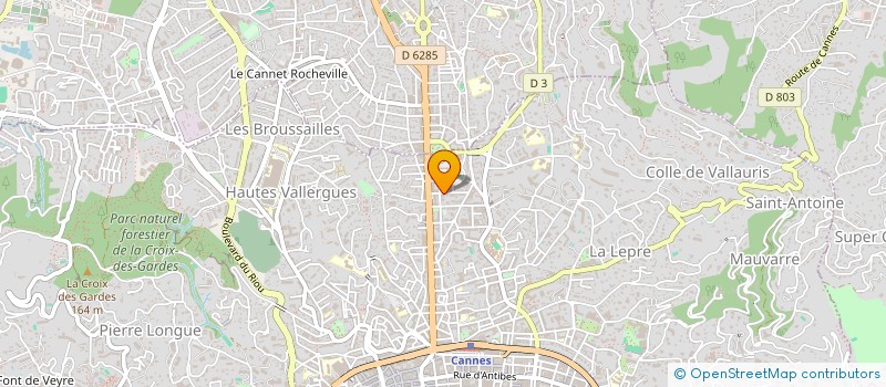 localisation de l'entreprise HARENA à CANNES