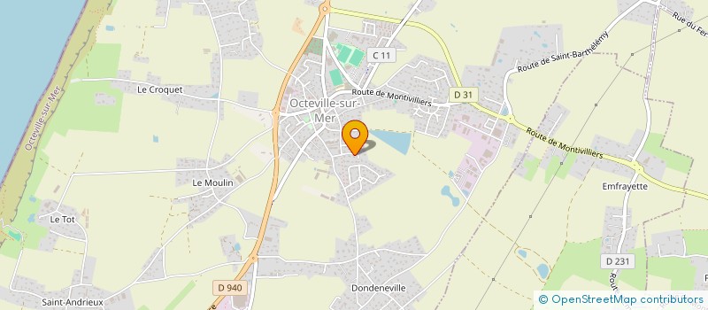 localisation de l'entreprise HARENG  OCTEVILLE-SUR-MER