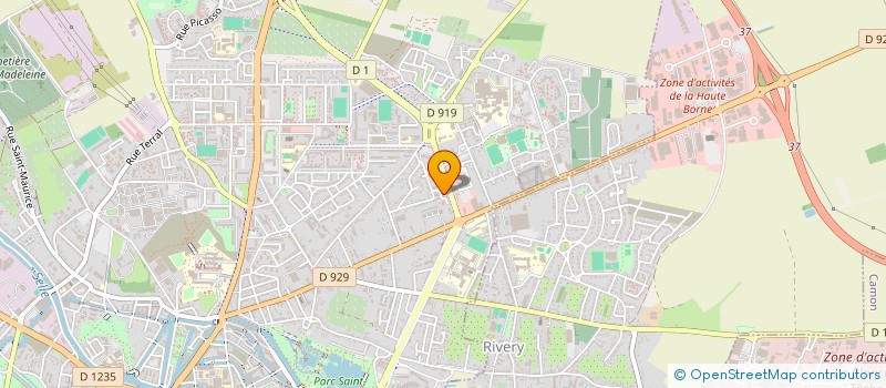 localisation de l'entreprise HARFANG VIGILANCE à AMIENS