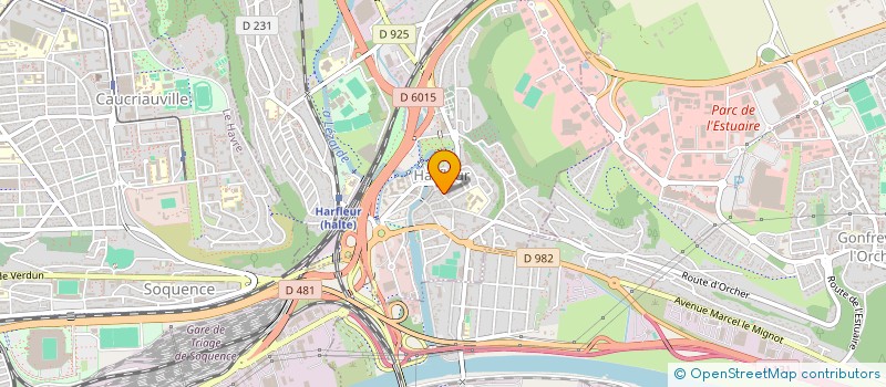 localisation de l'entreprise HARFLEUR PIZZA  HARFLEUR