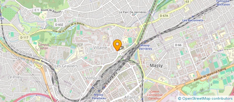 localisation de l'entreprise HARFOUCHE SAFAR à MASSY