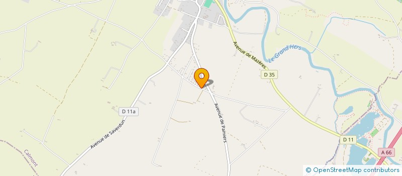 localisation de l'entreprise HARGASSNER FRANCE SUD-OUEST à CALMONT