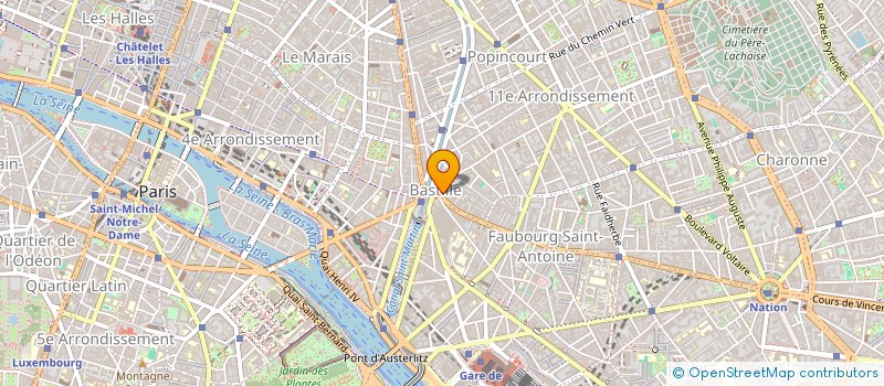 localisation de l'entreprise HARI  PARIS