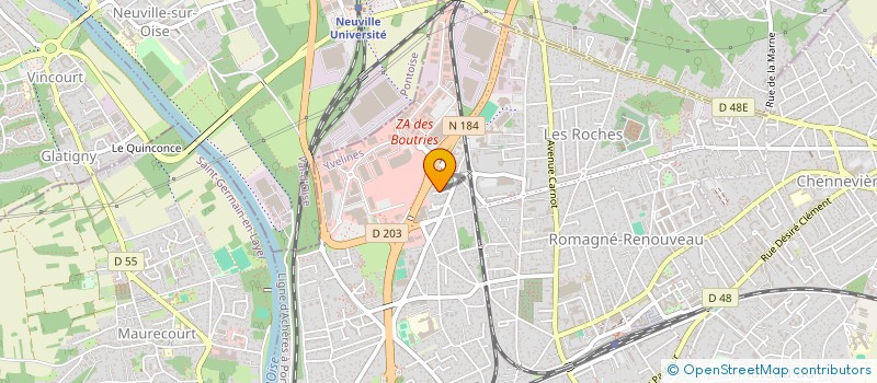 localisation de l'entreprise HARI'CAR à CONFLANS-SAINTE-HONORINE