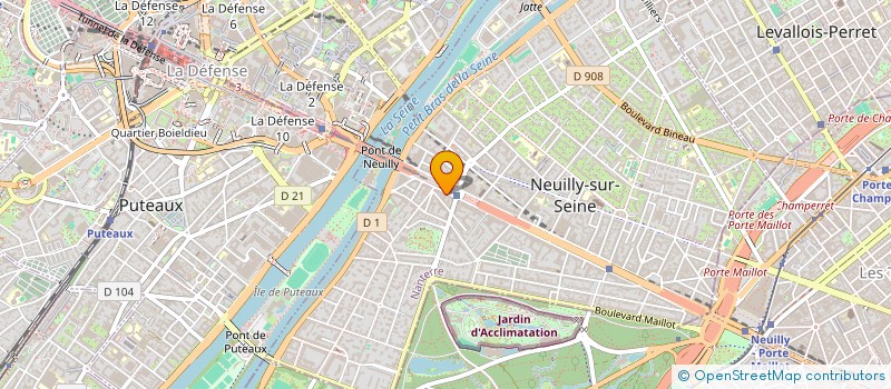 localisation de l'entreprise HARI HAR à NEUILLY-SUR-SEINE