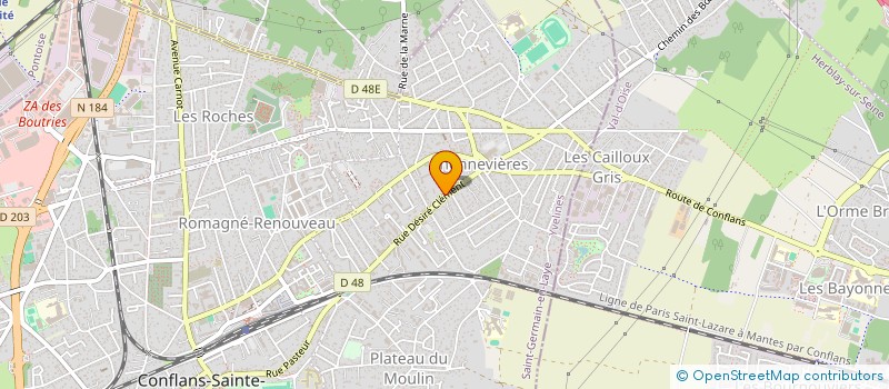 localisation de l'entreprise HARI HAR  CONFLANS-SAINTE-HONORINE