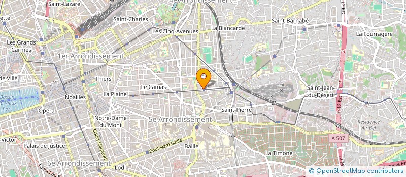 localisation de l'entreprise HARI THAI BOXING à MARSEILLE