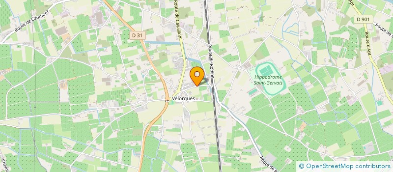 localisation de l'entreprise HARICANA  L'ISLE-SUR-LA-SORGUE