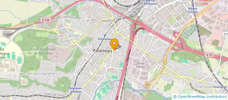 localisation de l'entreprise HARINCO INTERNATIONAL à PALAISEAU