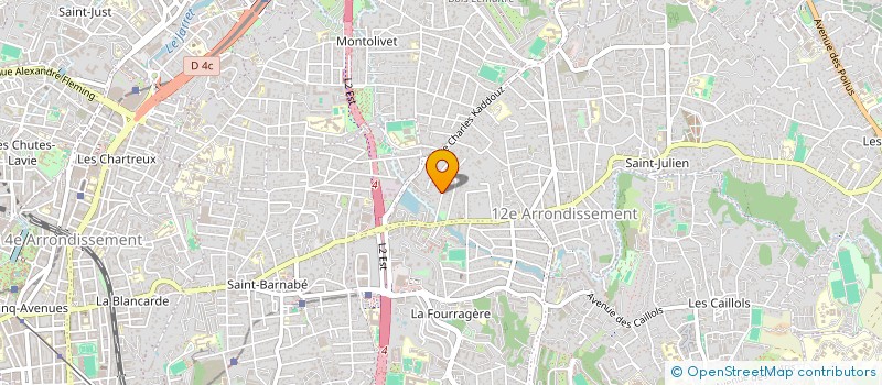localisation de l'entreprise HARINIVA à MARSEILLE