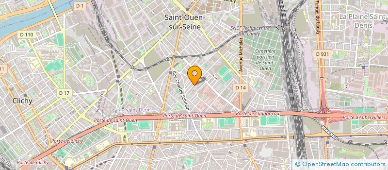 localisation de l'entreprise HARIS EXPRESS  SAINT-OUEN-SUR-SEINE