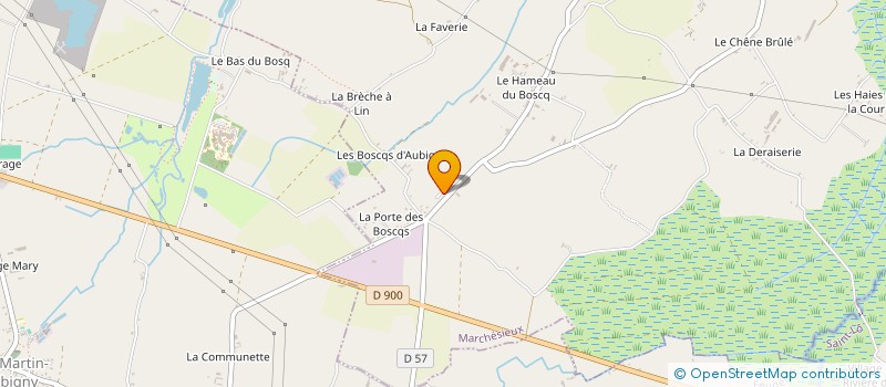localisation de l'entreprise HARISIERE à MILLIERES