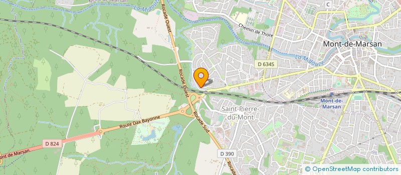 localisation de l'entreprise HARISTOY PARTICIPATIONS  BENQUET