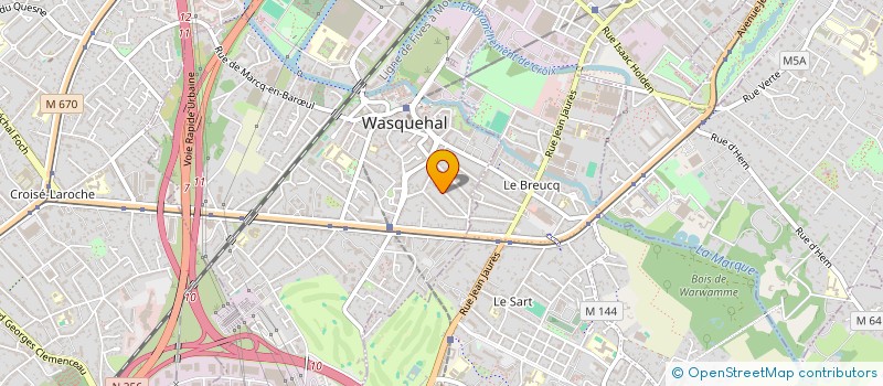 localisation de l'entreprise HARITZ MEDIATION & RH à WASQUEHAL