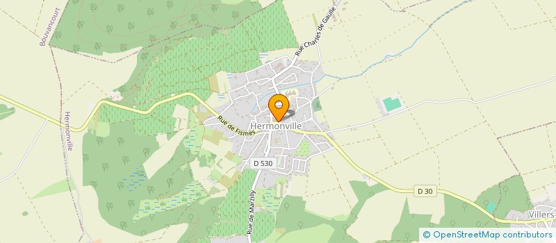 localisation de l'entreprise HARLAUT CONSEIL  COURCY