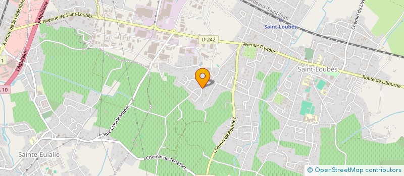 localisation de l'entreprise HARLE  SAINT-LOUBES