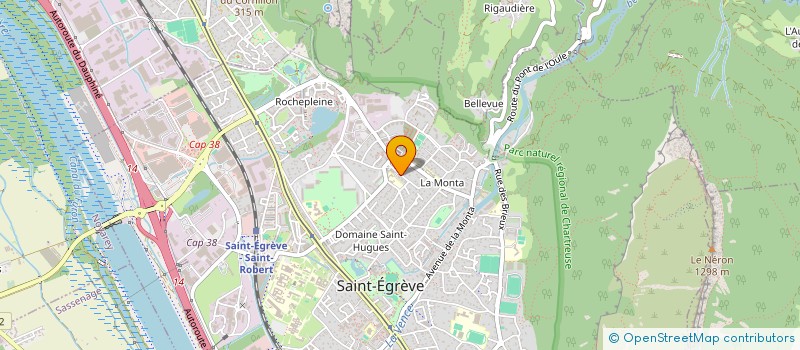 localisation de l'entreprise HARLEM RECORDS  SAINT-EGREVE