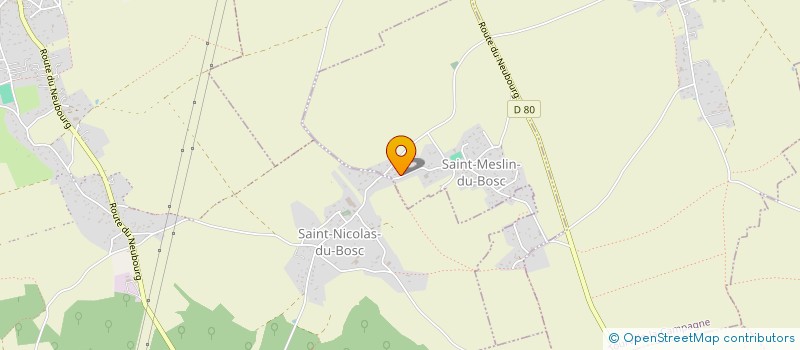 localisation de l'entreprise HARLEM SWING SOCIETY  LE THUIT DE L'OISON