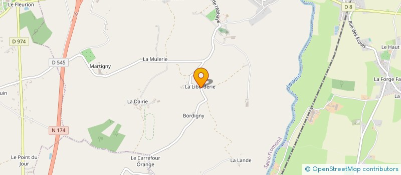 localisation de l'entreprise HARLEY  SAINT-FROMOND