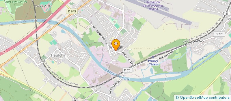 localisation de l'entreprise HARLEY-DAVIDSON CLUB DES FRONTIERES SECTION NORD (H-DC FRONTIERES NORD)  HAULCHIN