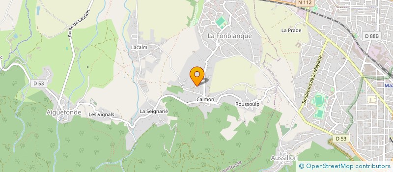 localisation de l'entreprise HARLEY DAVIDSON CLUB FIRE DRAKE  AIGUEFONDE