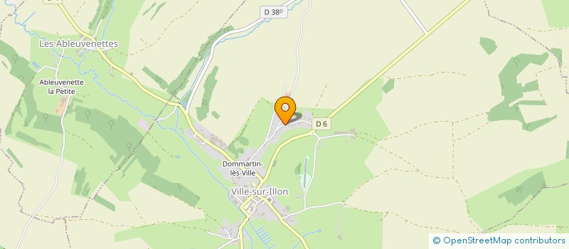 localisation de l'entreprise HARLEY-DAVIDSON CLUB VOSGES  VILLE-SUR-ILLON