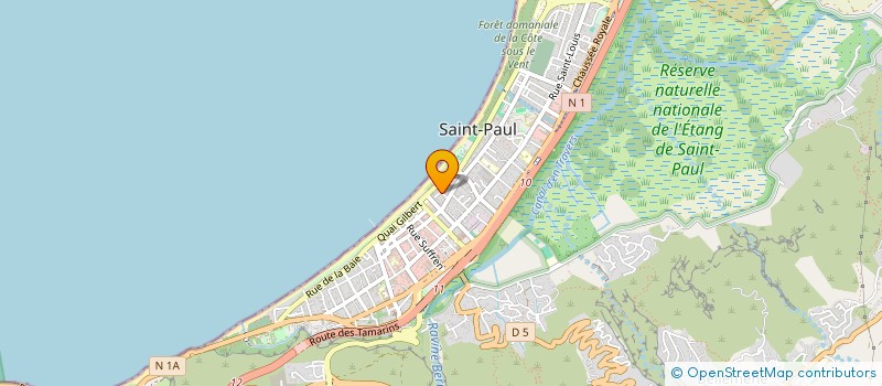 localisation de l'entreprise HARLOCK  SAINT-PAUL